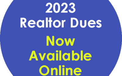 Realtor 2023 Dues Are Now Available Online