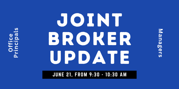 SAVE the DATE – NEXUS Association of Realtors and CORE Association of Realtors Joint Broker Update