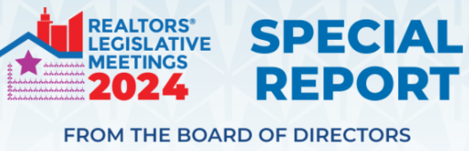 NAR Board of Directors Meeting – Special Report